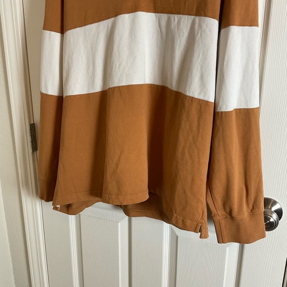 H&M Men regular fit coupe standard Rugby Shirt size X-Large - Picture 5 of 9